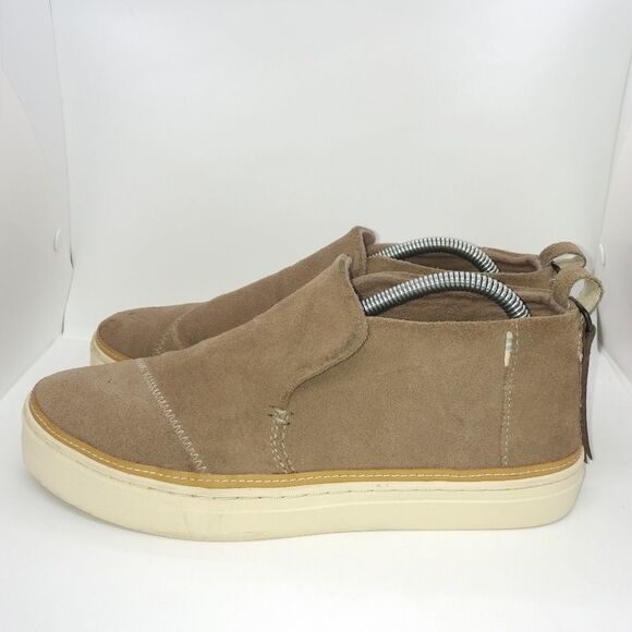 Toms Paxton Brown Suede Casual Slip On Shoes Women's Size‎ 10 - Picture 1 of 9